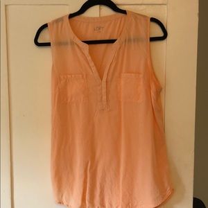 Light orange utility top
